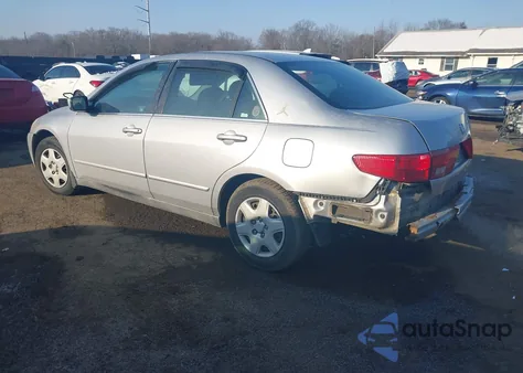 2005 Honda Accord 2.4 Lx из США, поврежденный, VIN 1HGCM56495L002748